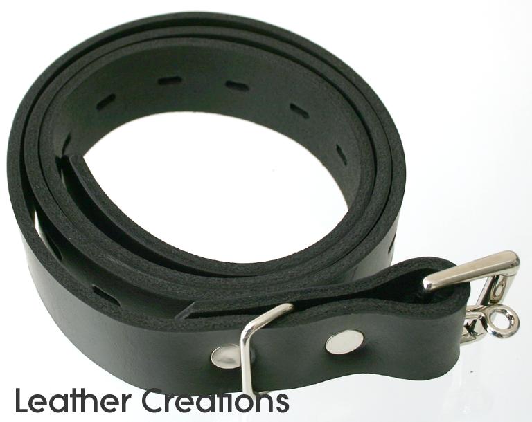 Custom locking bondage strap